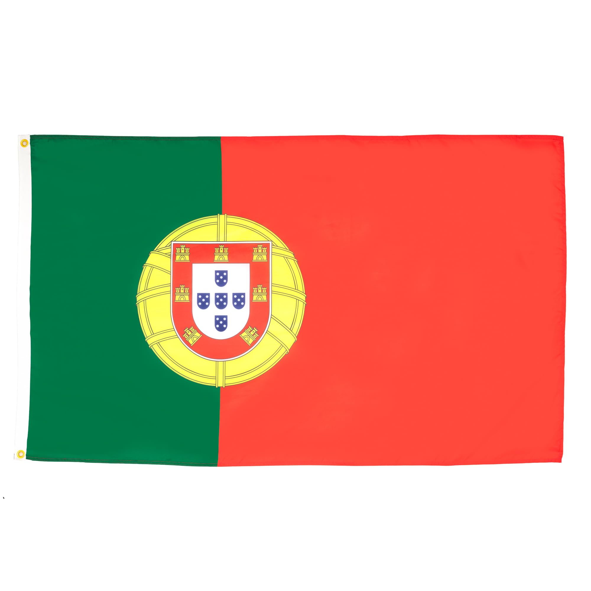 AZ FLAG Portugal Flag 5x8 ft front view
