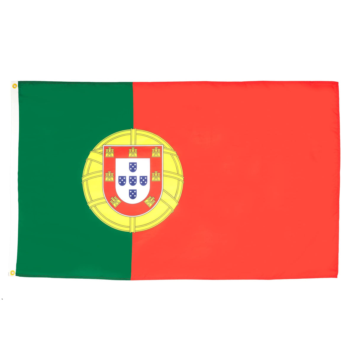 AZ FLAG Portugal Flag 5x8 ft front view