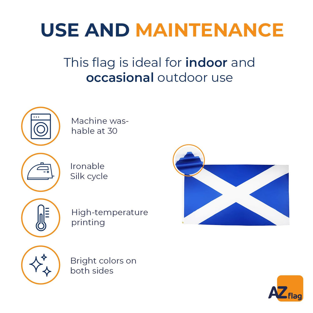 AZ FLAG Scotland Flag 5x8 ft displayed at a sporting event