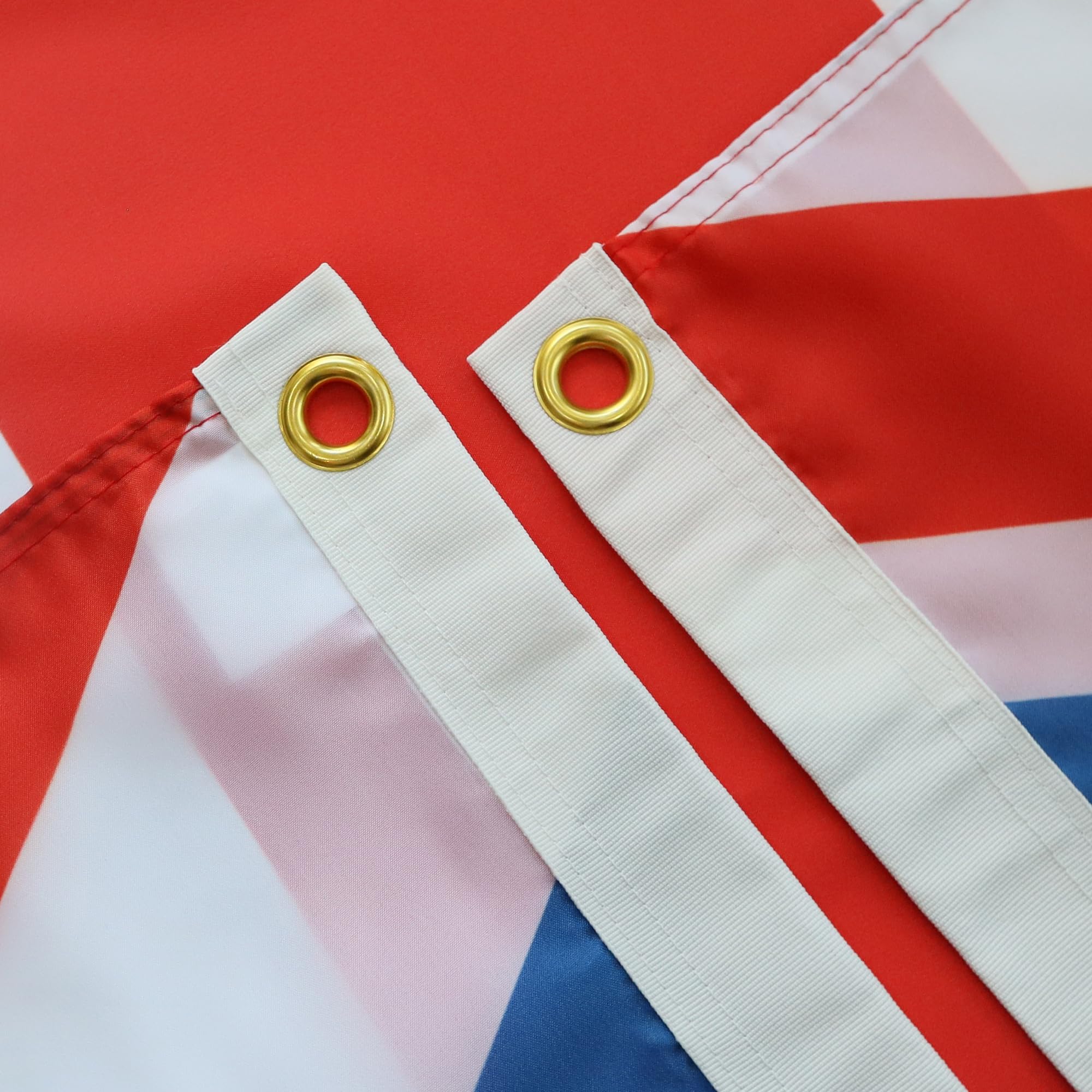 AZ FLAG United Kingdom Flag 5x8 ft detail of brass eyelets