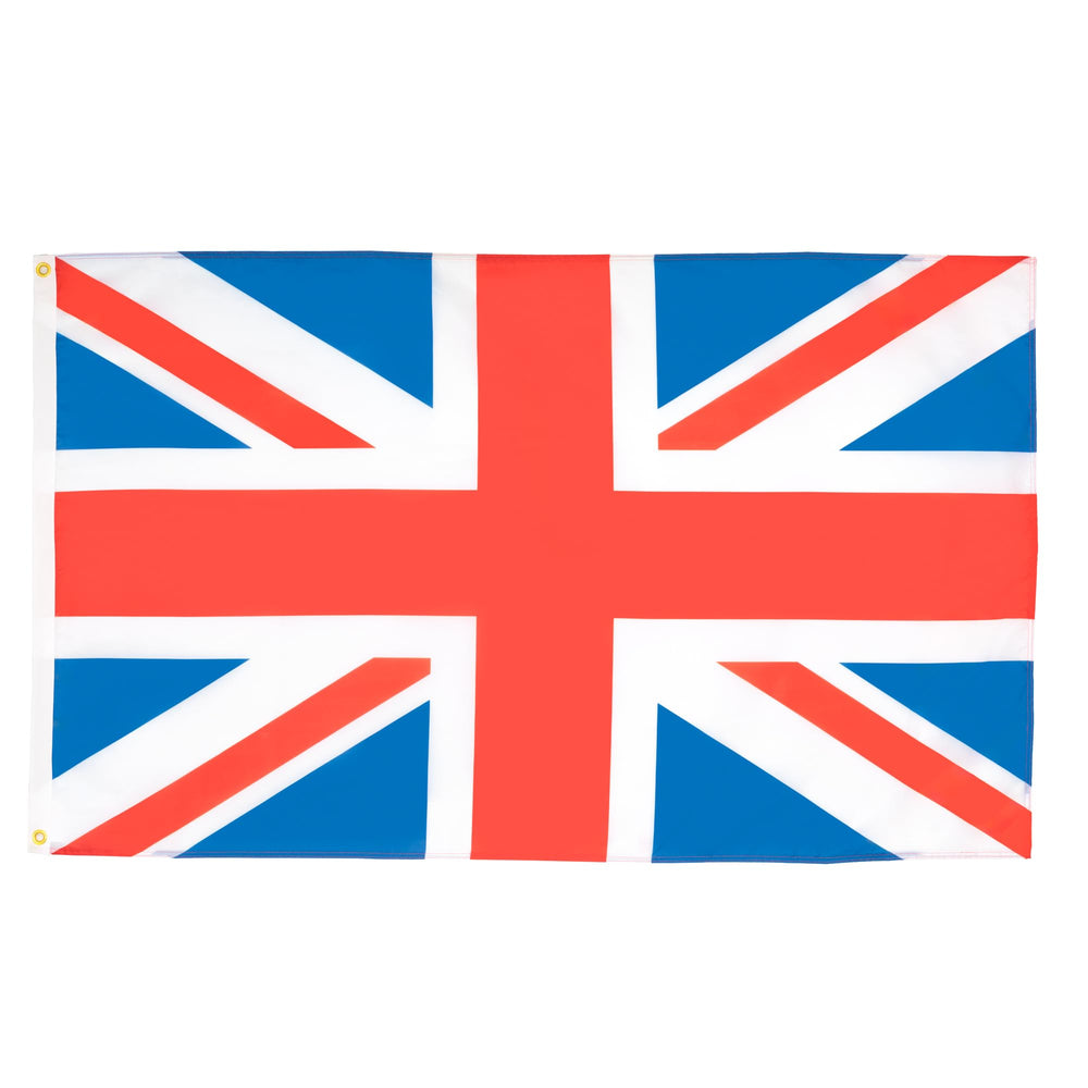 AZ FLAG United Kingdom Flag 5x8 ft front view with grommets