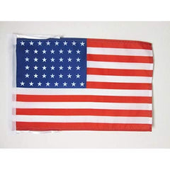 AZ FLAG United States 1891-1896 44 stars flag front view