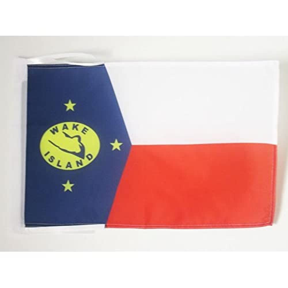 AZ FLAG Wake Island Flag 12x18 inches front view