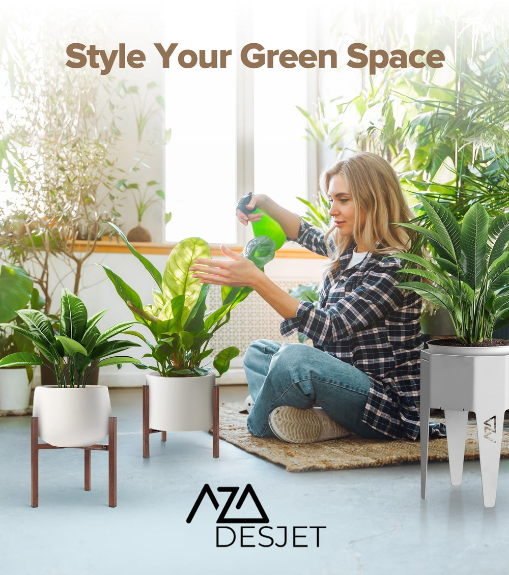 AZADESJET Adjustable Plant Stand packed for delivery