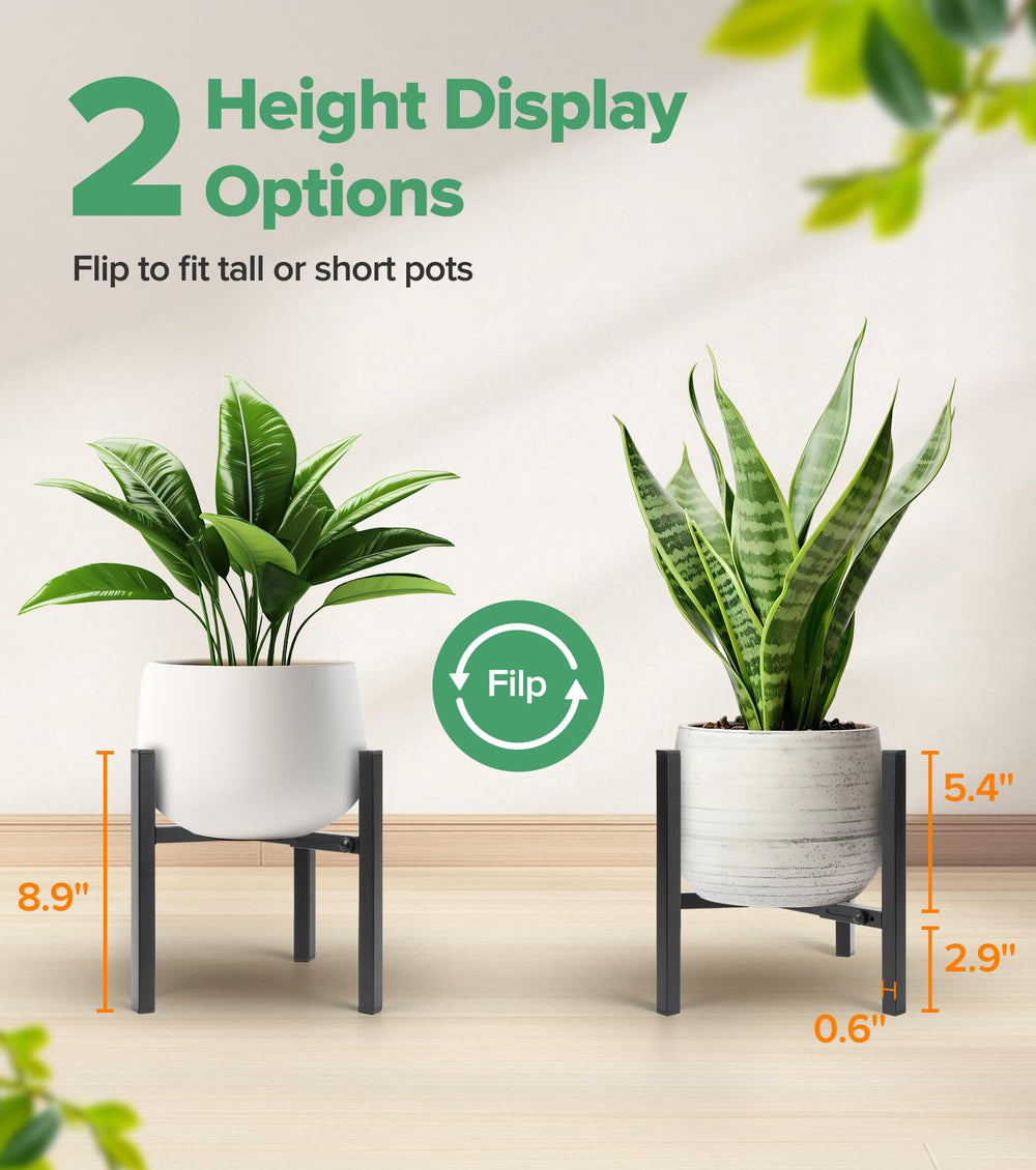 AZADESJET Plant Stand Adjustable height feature close-up