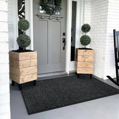 Azadx 3'x4' Door Mat on a porch entrance