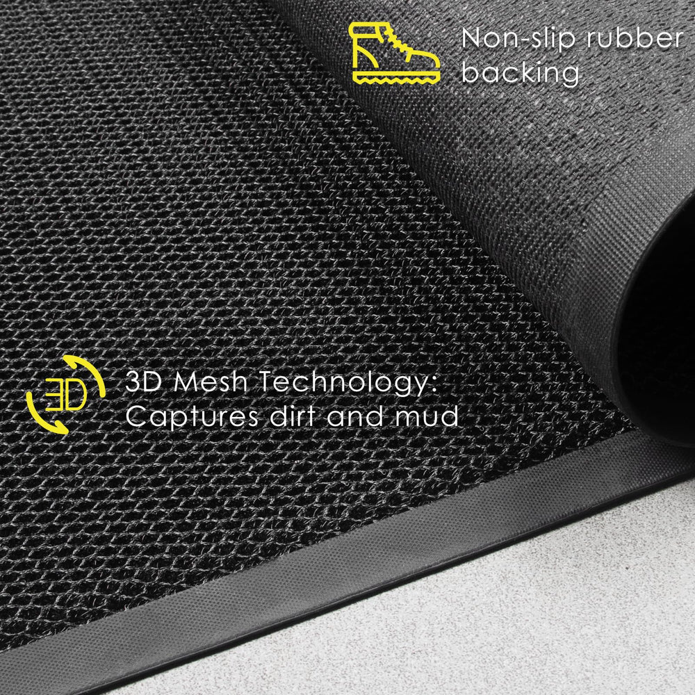 Azadx doormat in a garage setting