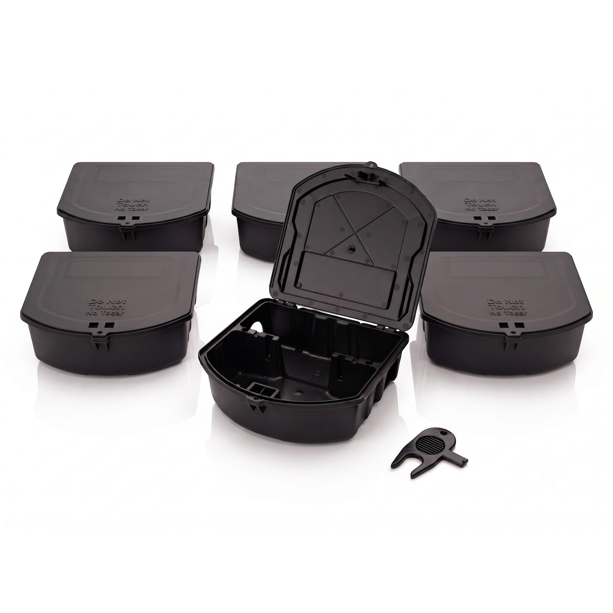 B&G Rodent Station black model front view