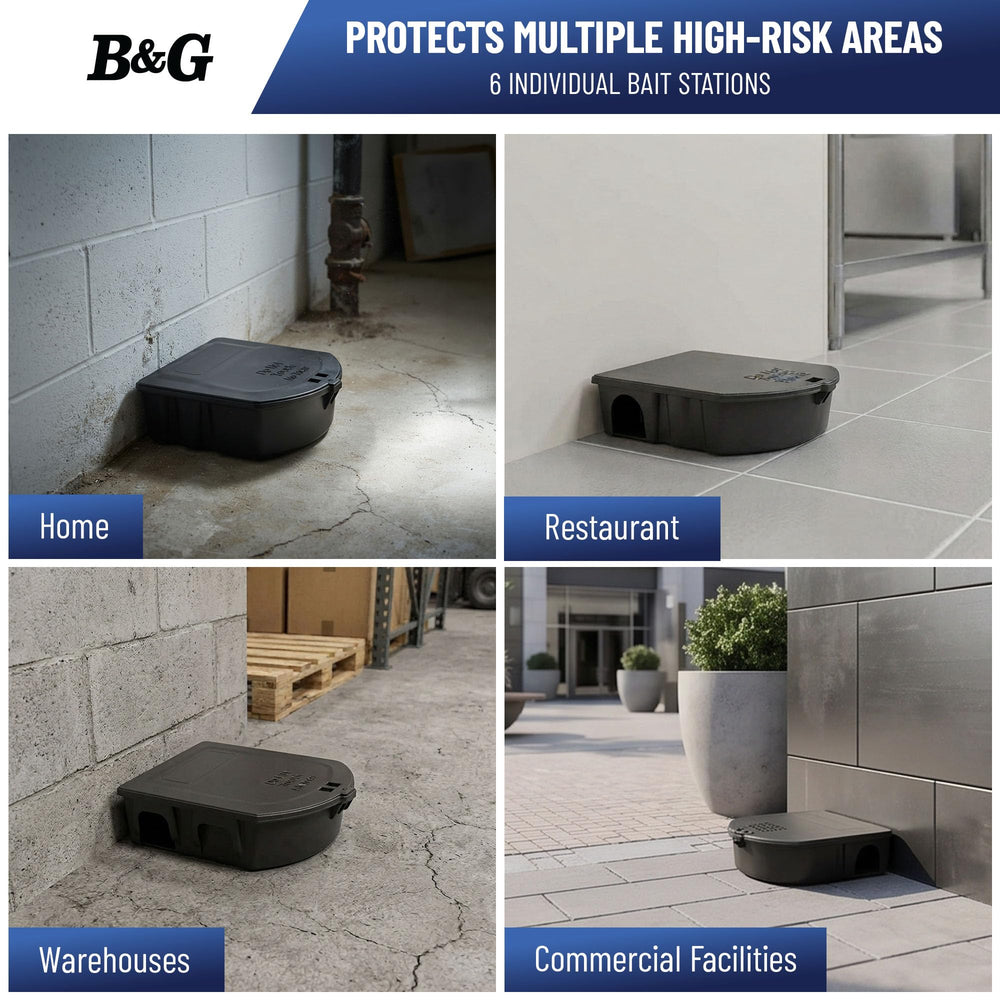 B&G Rodent Station side view with rounded corners