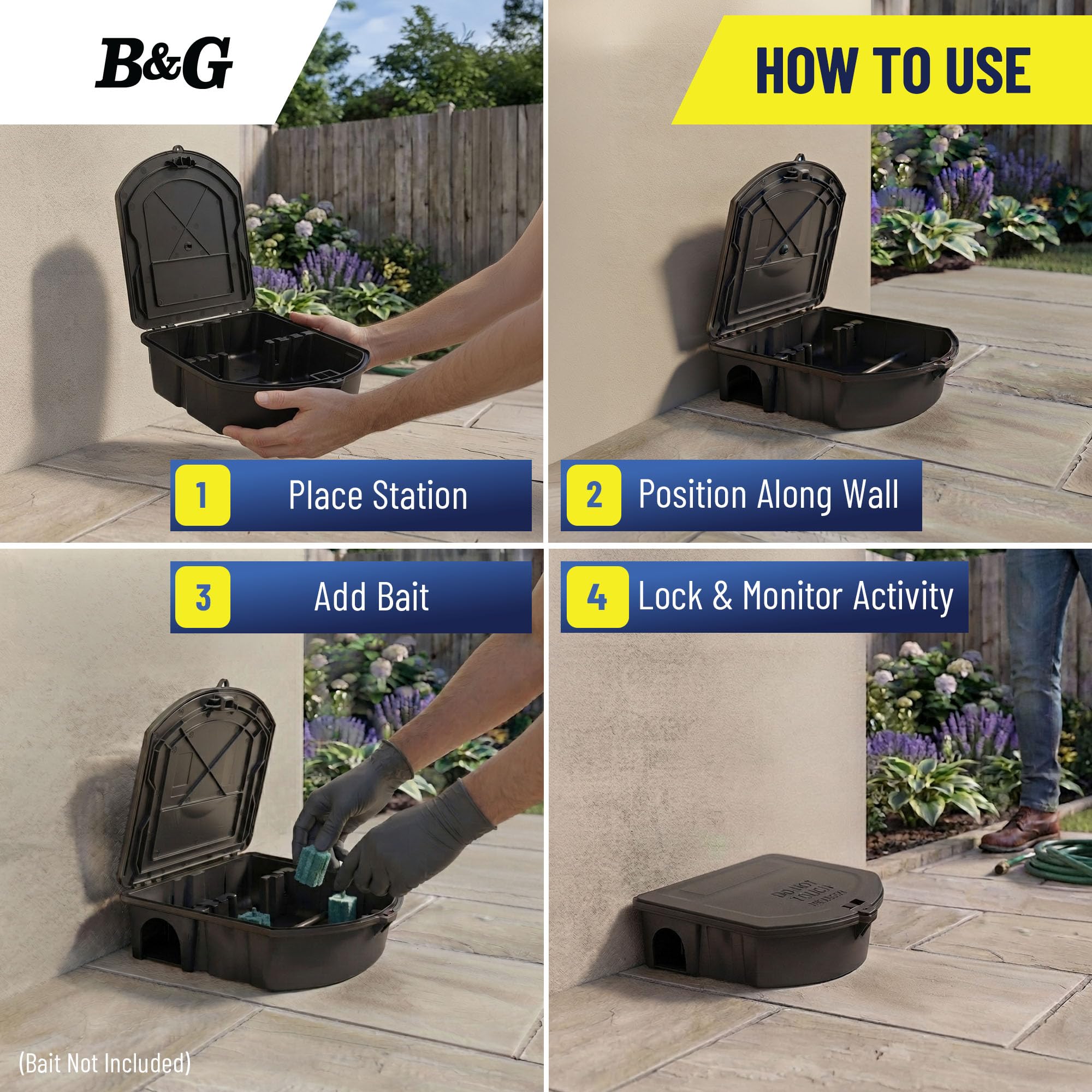 B&G Rodent Station with universal key included