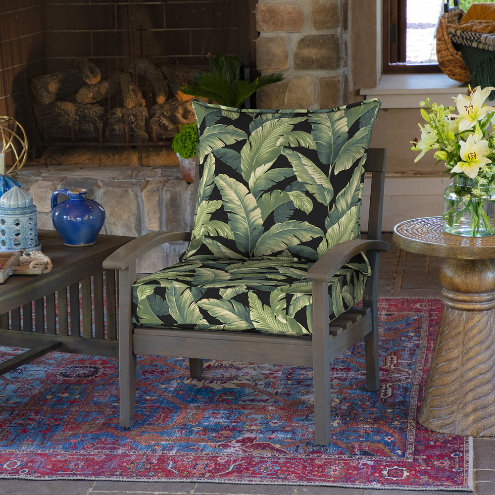 Back cushion of Arden Outdoor Deep Seat Cushion Set Onyx Cebu
