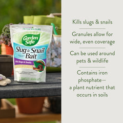 Back of Garden Safe Slug & Snail Bait Granules package