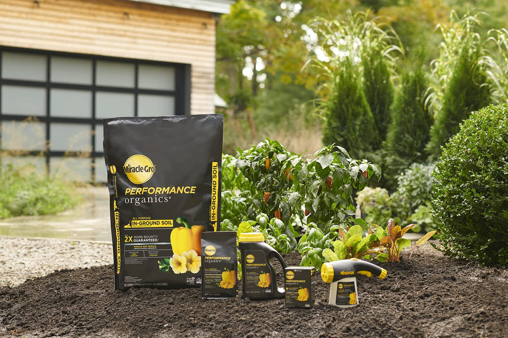 Back of Miracle-Gro Garden Feeder packaging