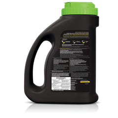 Back of Miracle-Gro Performance Organics Granules package detailing application instructions