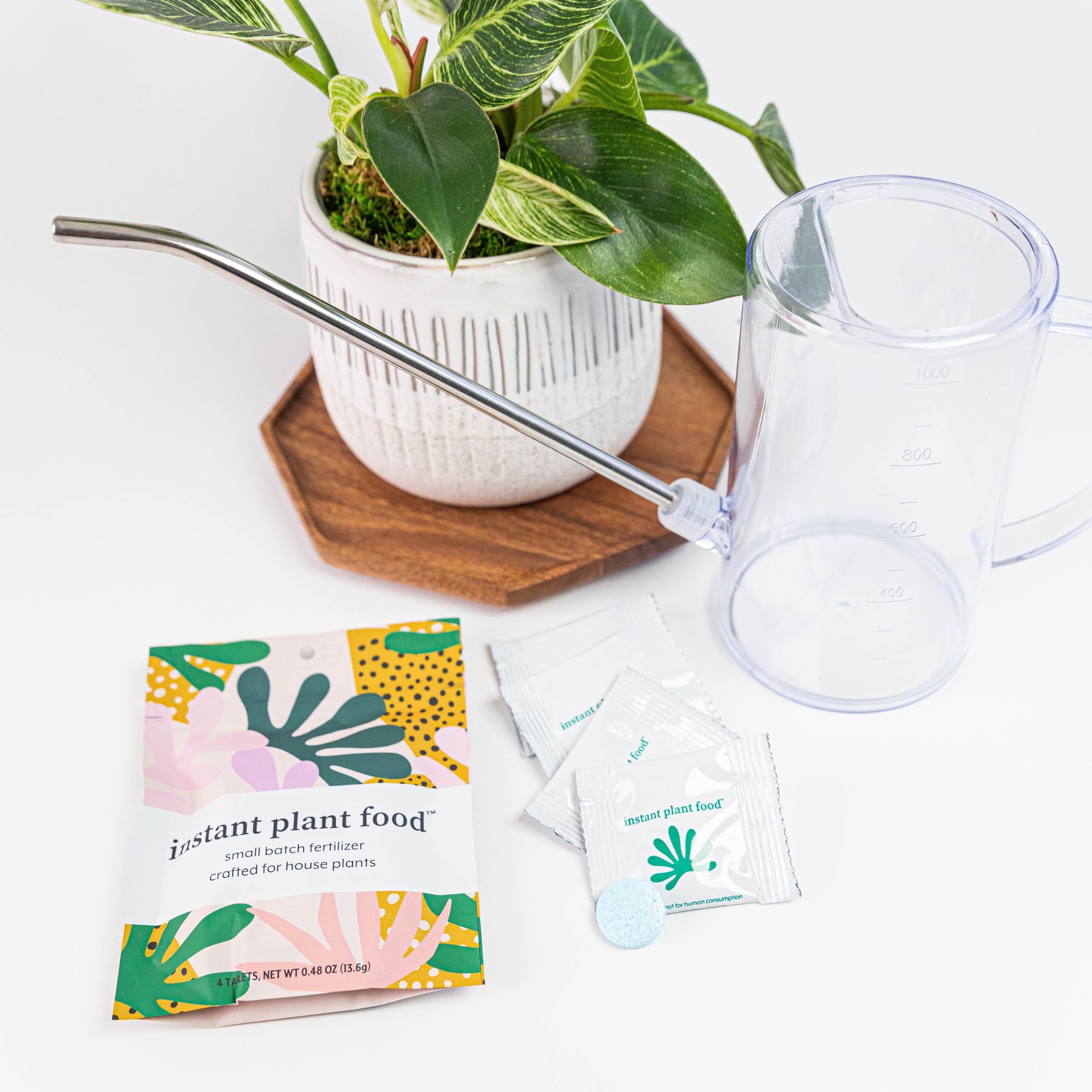 Back packaging of INSTANT BIOLOGICS Houseplant Fertilizer Tablets