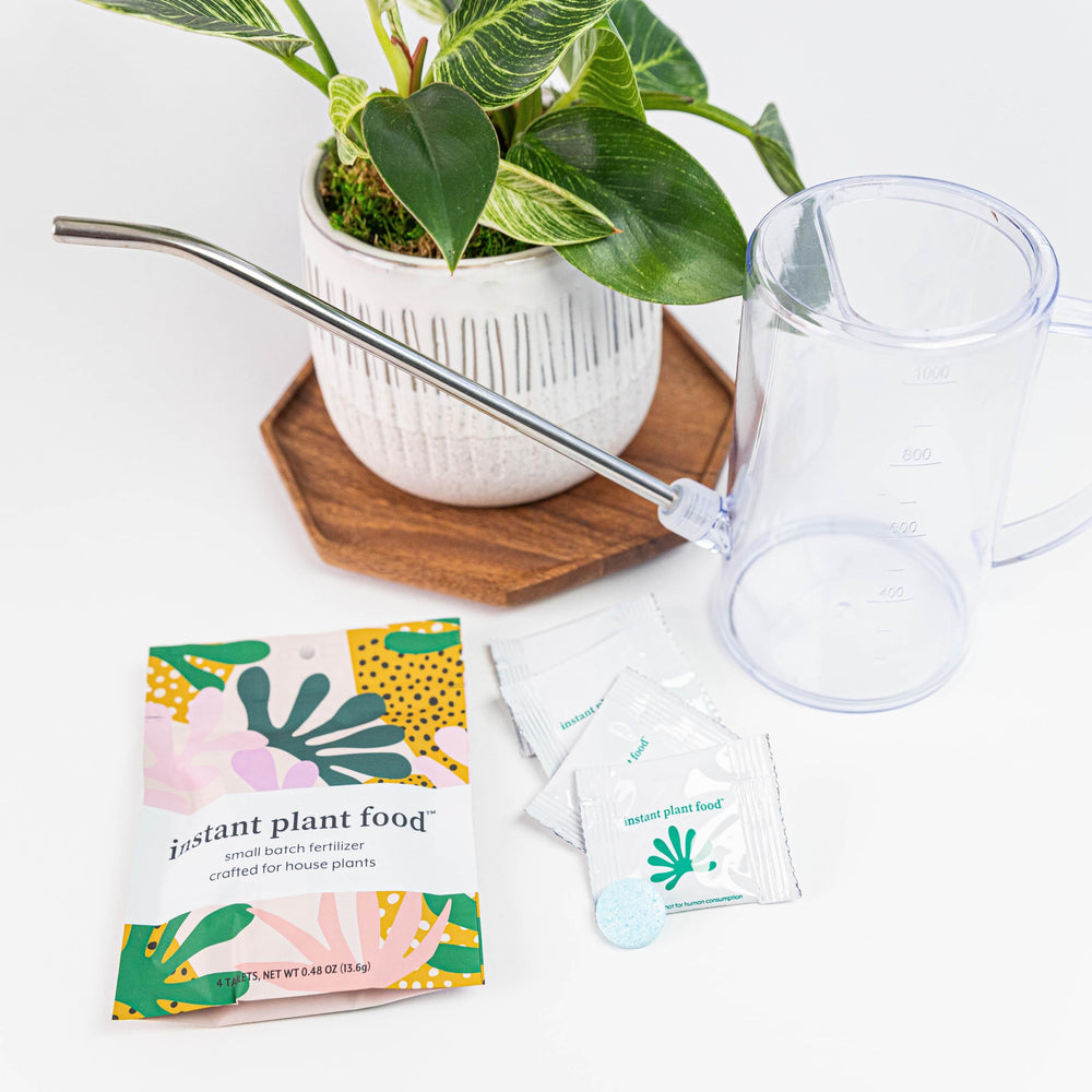 Back packaging of INSTANT BIOLOGICS Houseplant Fertilizer Tablets