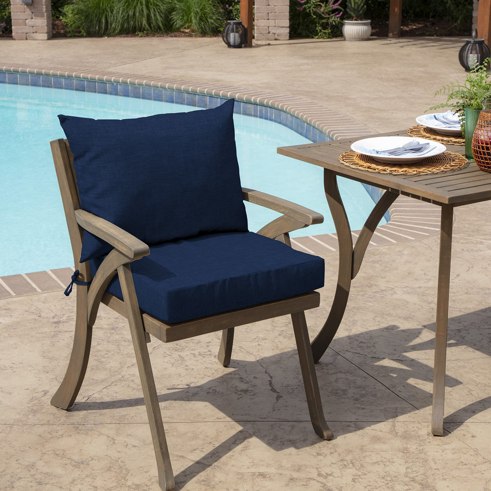 Back pillow from Arden Selections Outdoor Dining Chair Cushion Set