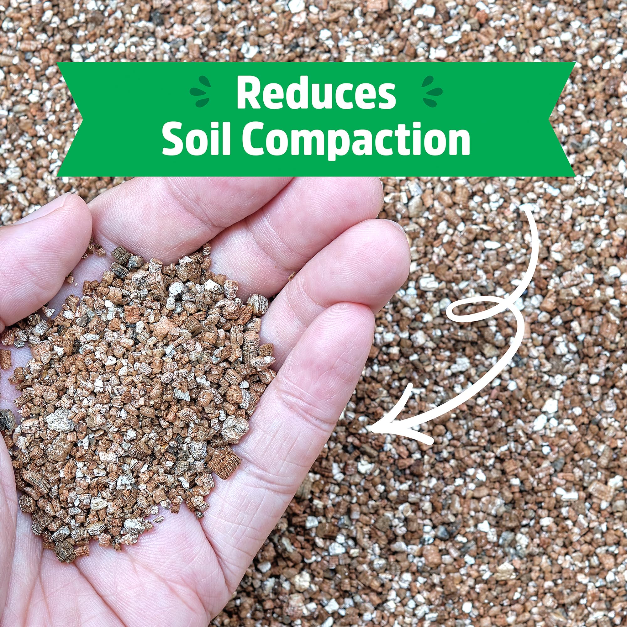 Back to the Roots Organic Vermiculite in garden setting
