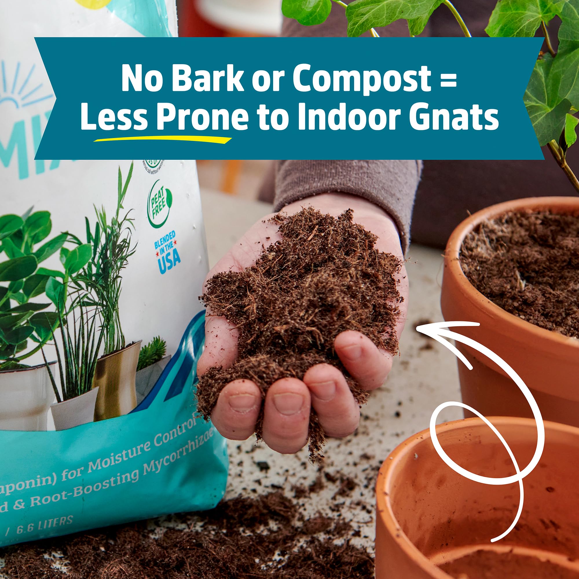 Back to the Roots Potting Mix ingredients list