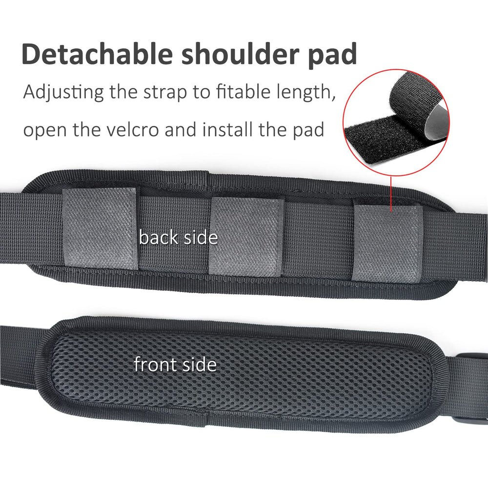 Back view of AKUATUZ Trimmer Shoulder Strap Harness
