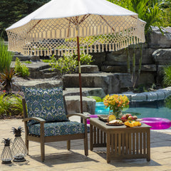 Back view of Arden Outdoor Deep Seat Cushion Set