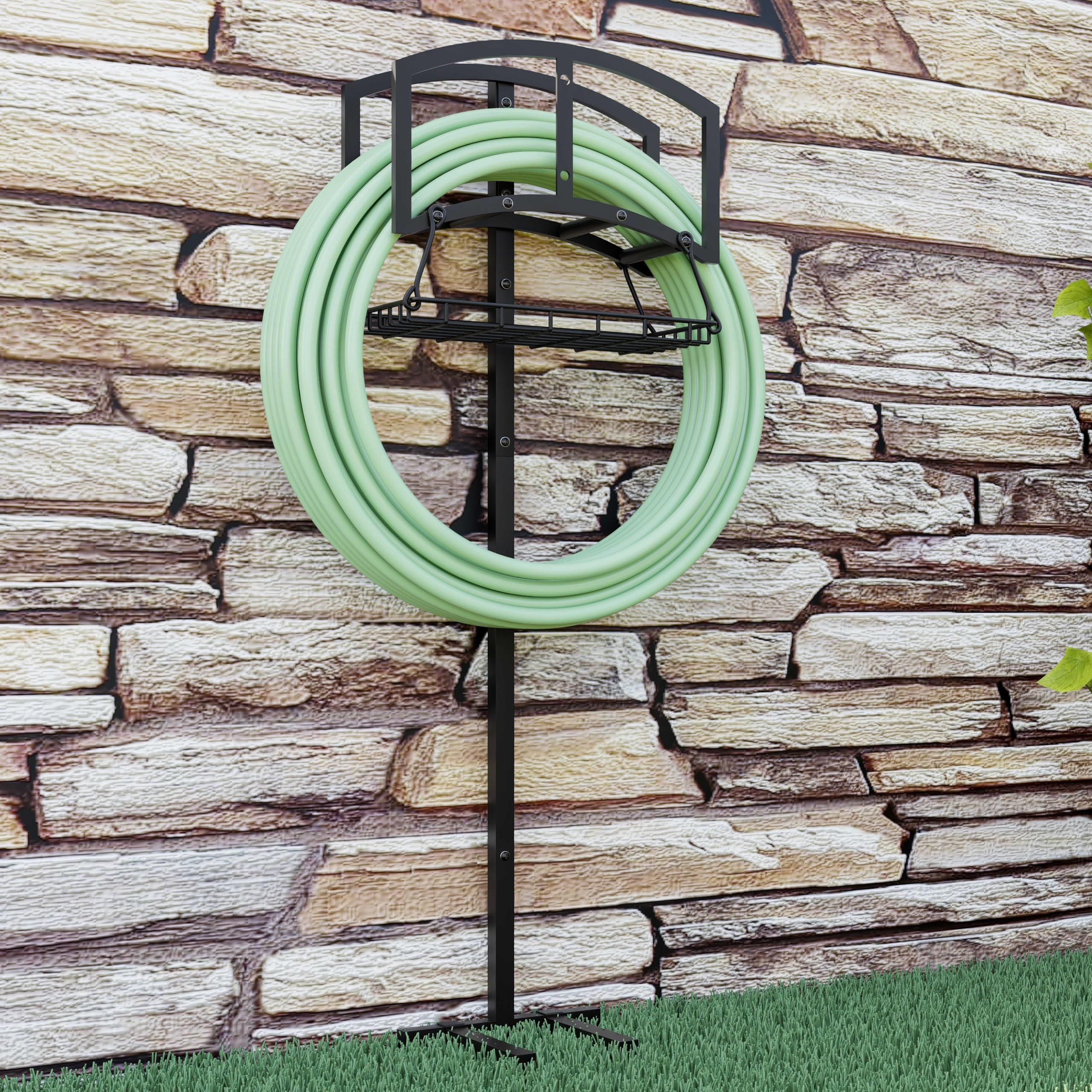 Back view of CALIDOLA Garden Hose Holder