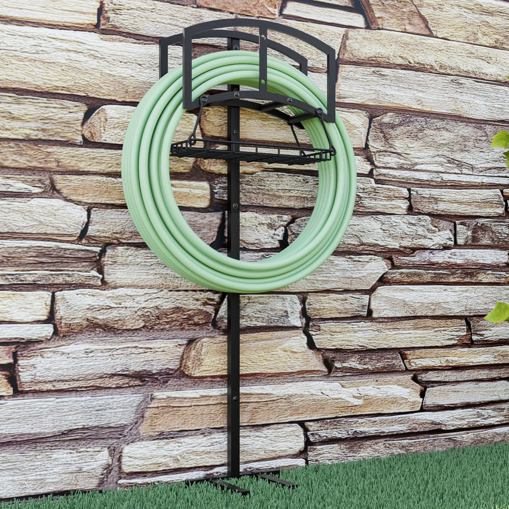 Back view of CALIDOLA Garden Hose Holder