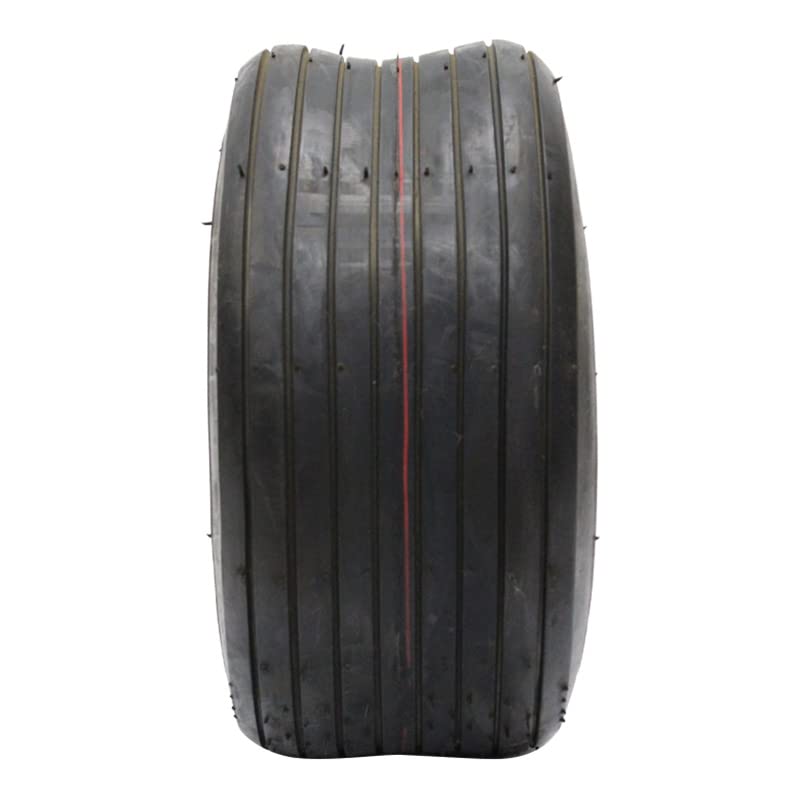 Back view of Carlisle Straight Rib Tire 13X6.50-6