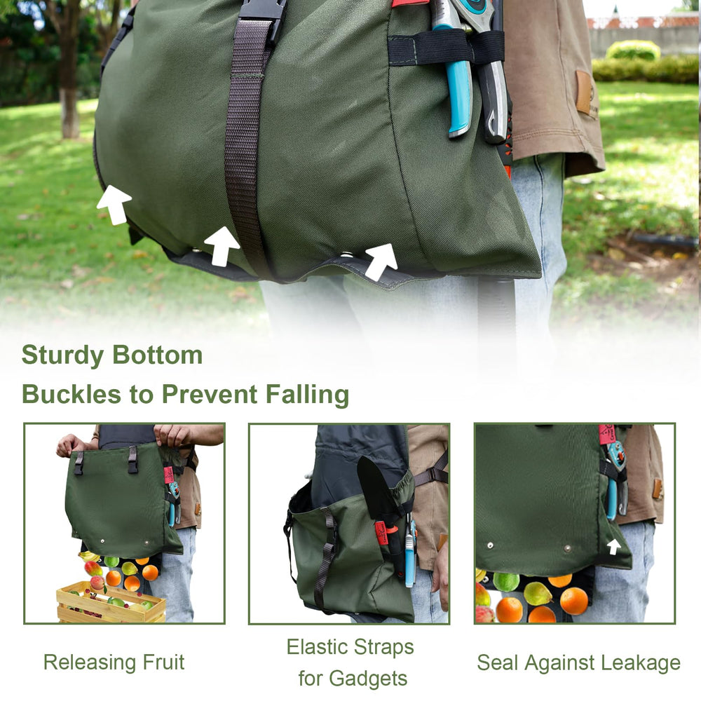 Back view of Cover Geny Gardening Apron