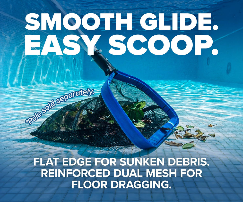 Back view of Danny's Pool Products Pool Net Rake