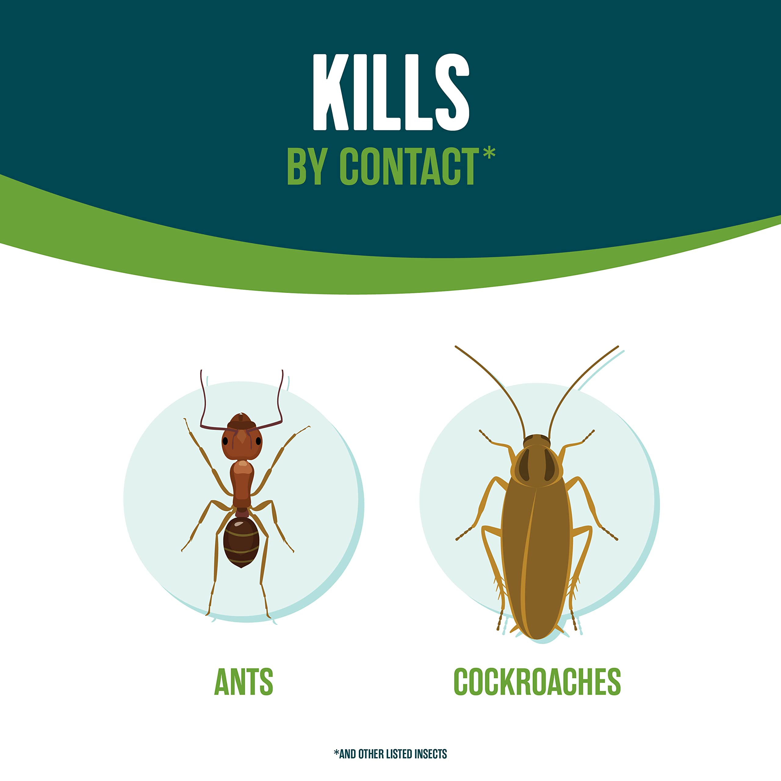 Back view of EcoLogic Home Insect Control Spray 64oz with ingredient details