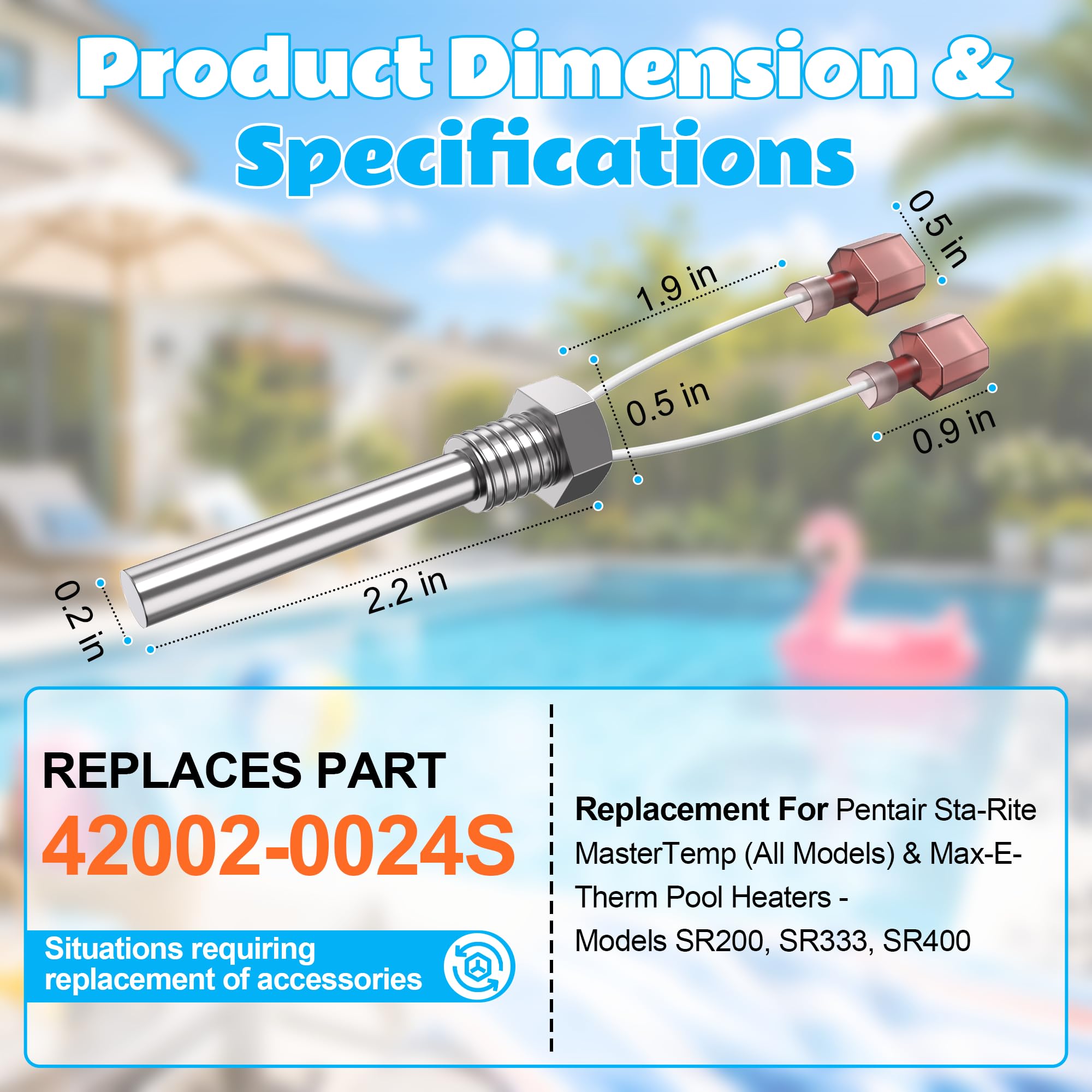 Back view of Funmit Stack Flue Sensor