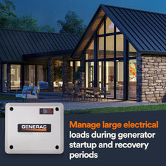 Back view of Generac 50 Amp Load Manager module