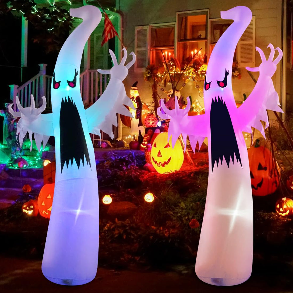 Back view of GOOSH 6FT Halloween Inflatable Ghost