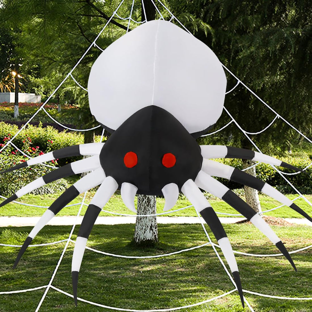 Back view of GOOSH Halloween inflatable spider