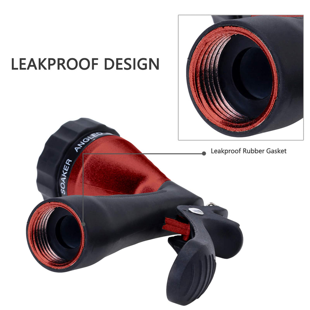 Back view of GREEN MOUNT Water Hose Nozzle showing design
