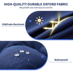 Back view of IPYNBAP Outdoor Bench Cushion