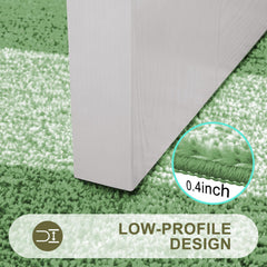Back view of Kitinjoy Door Mat showcasing non-slip backing
