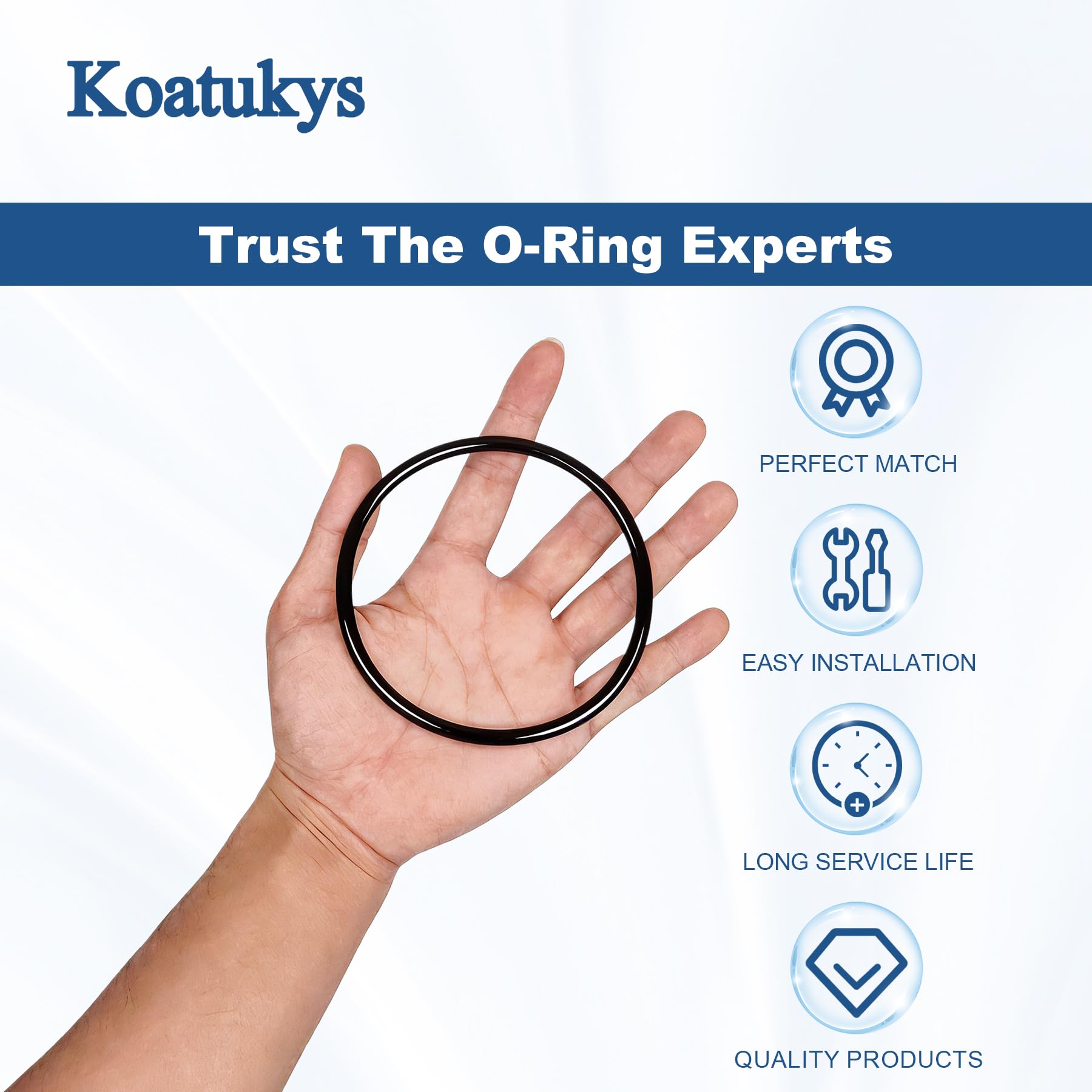 Back view of Koatukys O-Ring packaging
