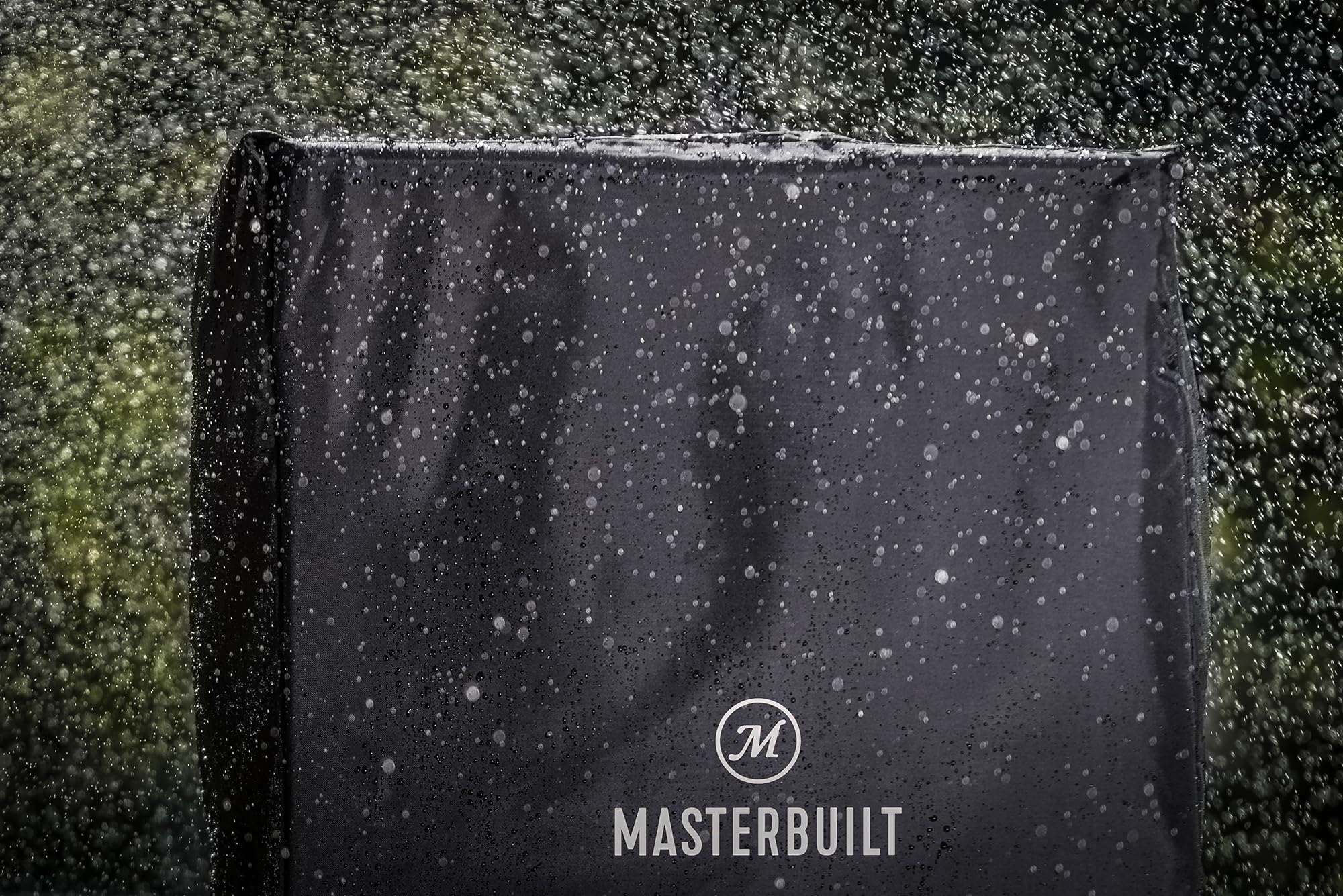 Back view of Masterbuilt 40-inch vertical smoker cover