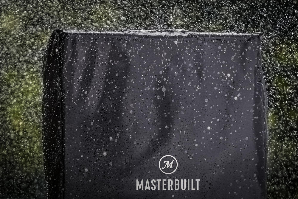 Back view of Masterbuilt 40-inch vertical smoker cover