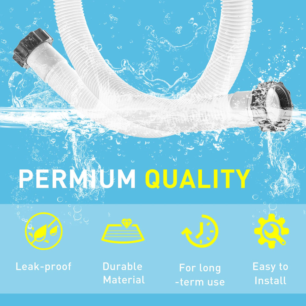 Back view of PROSOCOOL 1.5 inch Pool Pump Replacement Hose