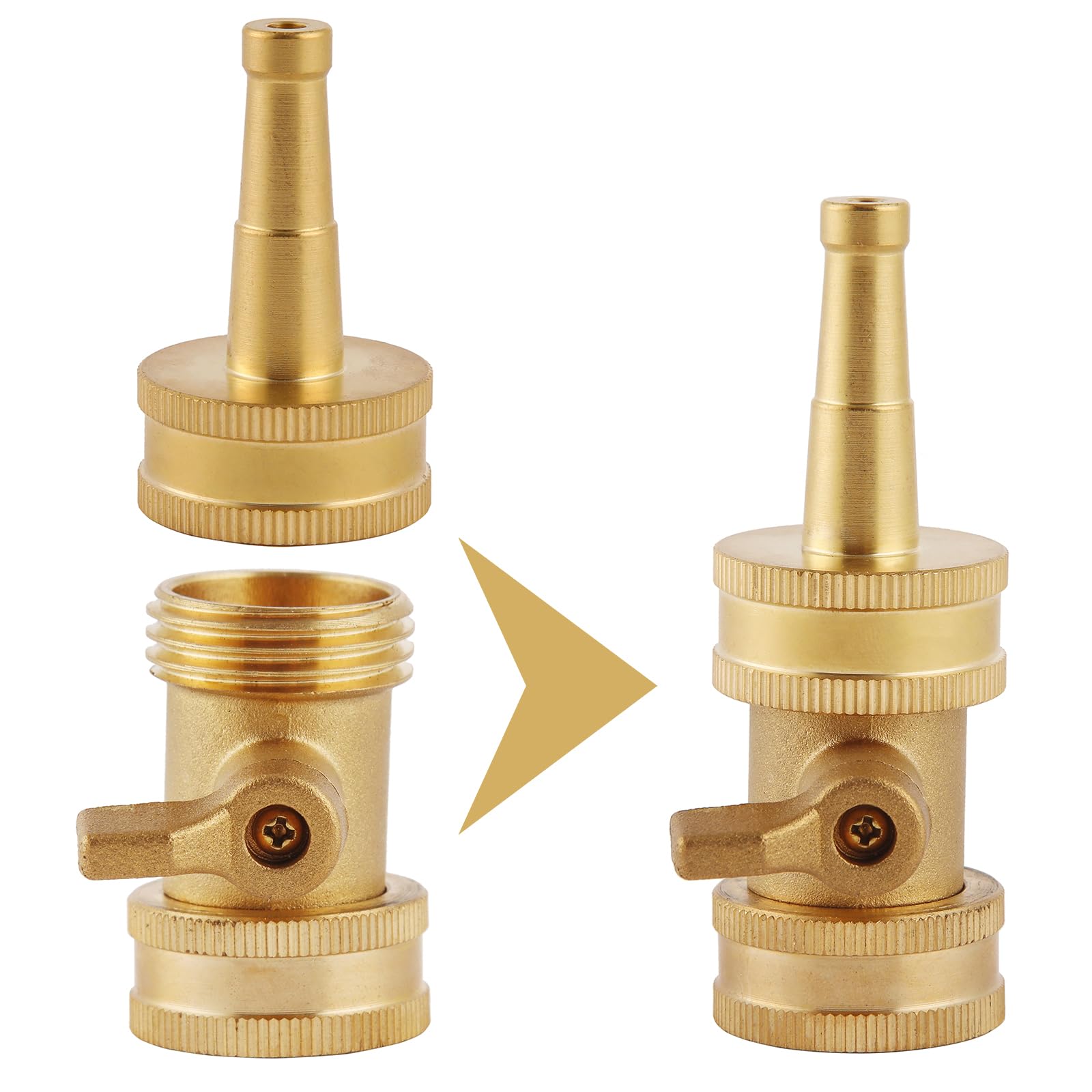 Back view of Sanpaint Jet Nozzle Power Washer showing connections