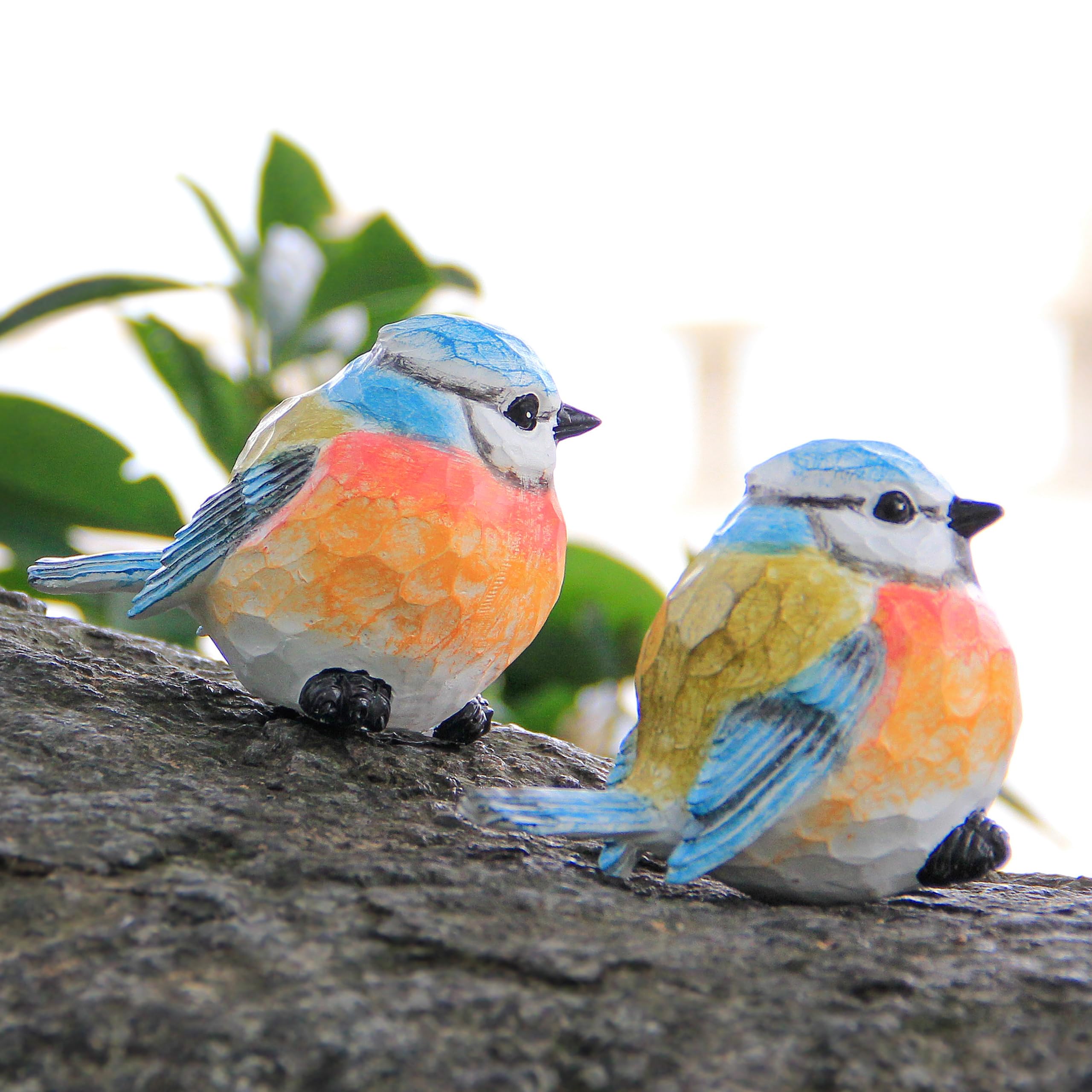 Back view of Smadeer Outdoor Bird Statues