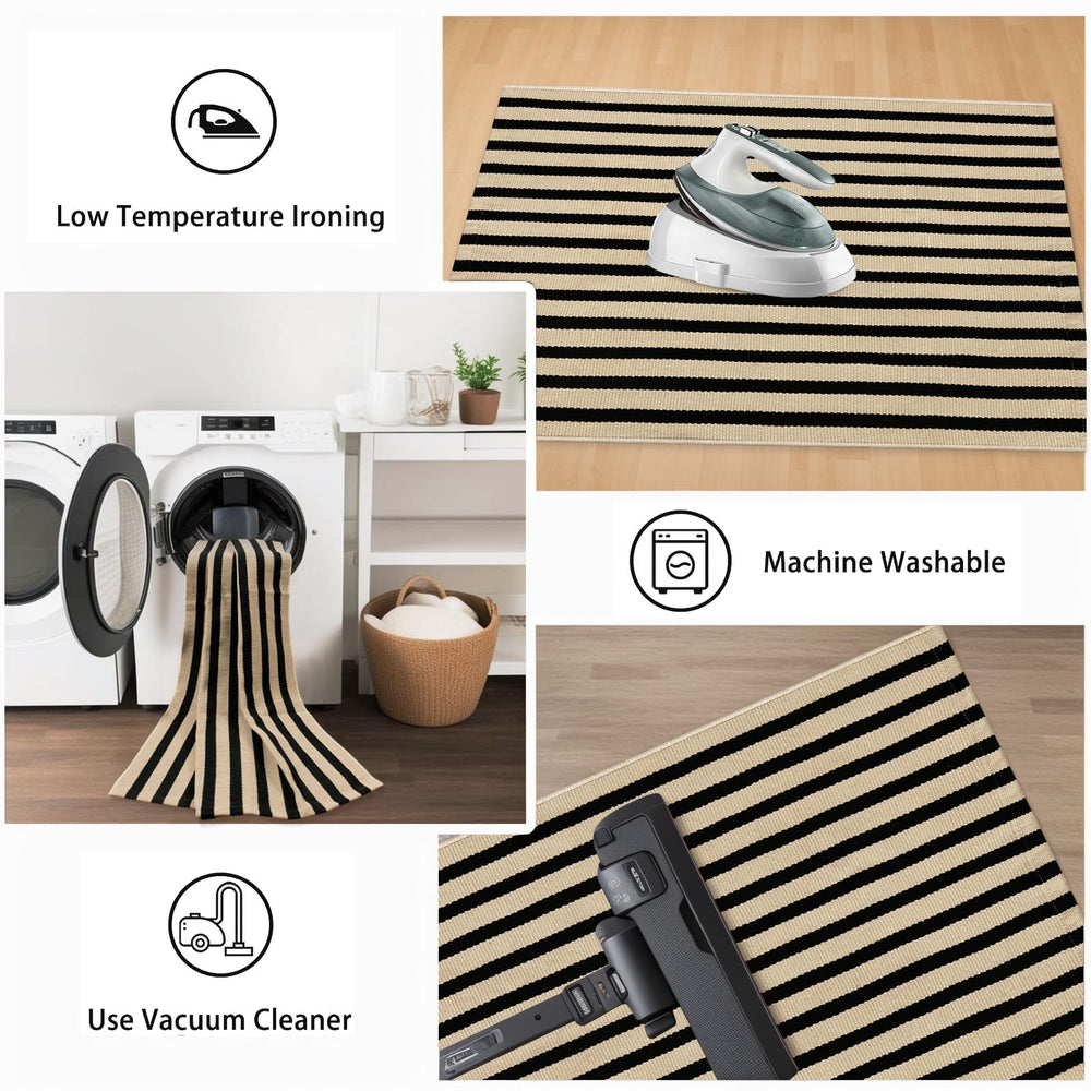 Back view of Sungea woven outdoor rug