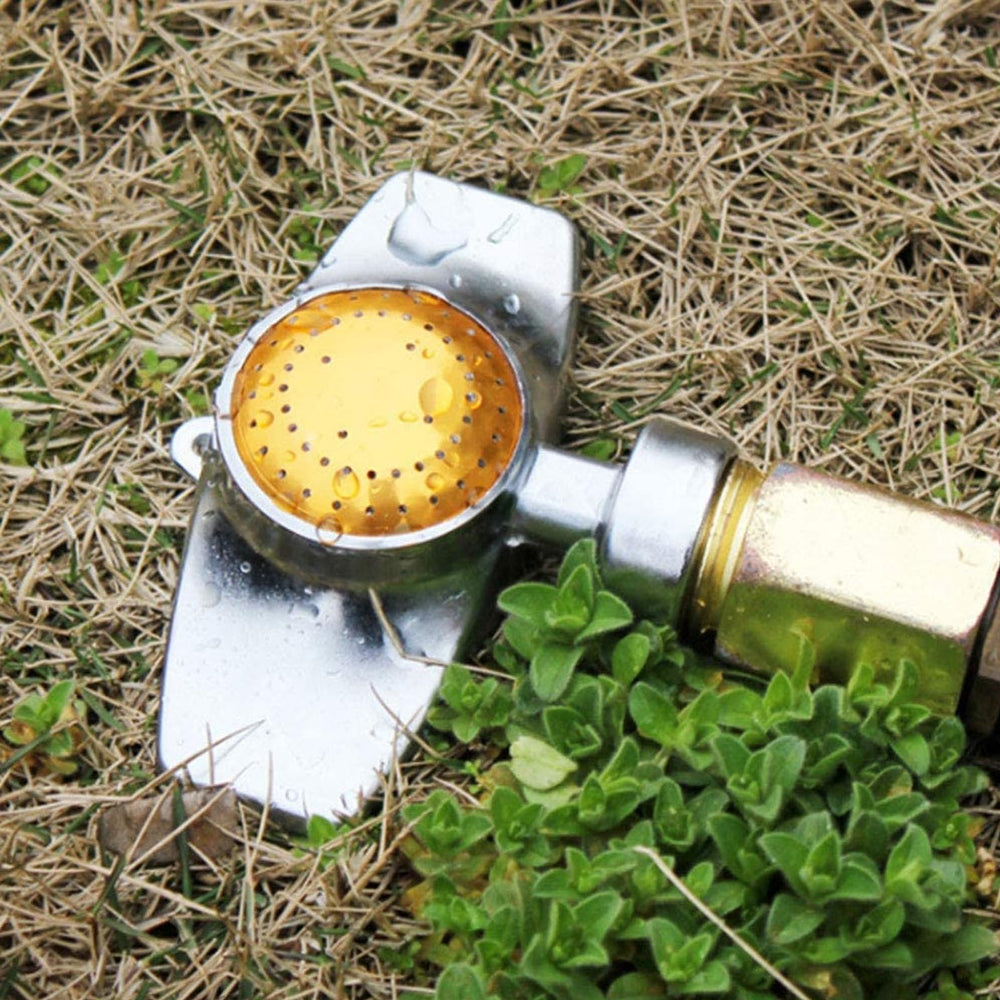 Back view of SYOOY 360 Degree Metal Spot Sprinkler