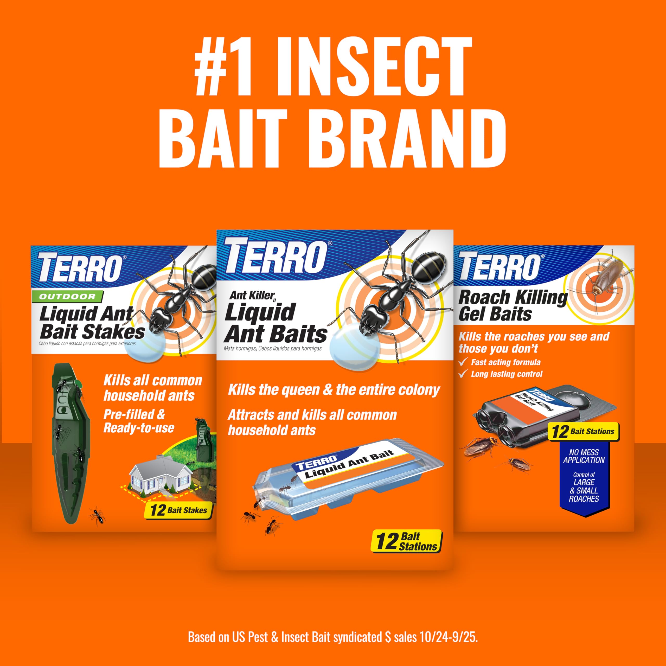 Back view of Terro ant bait canister with ingredient information