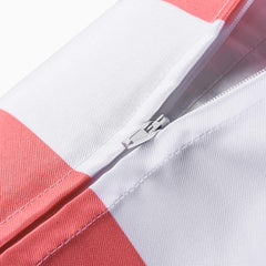 Back view of the WESTERN HOME WH waterproof pillow cover