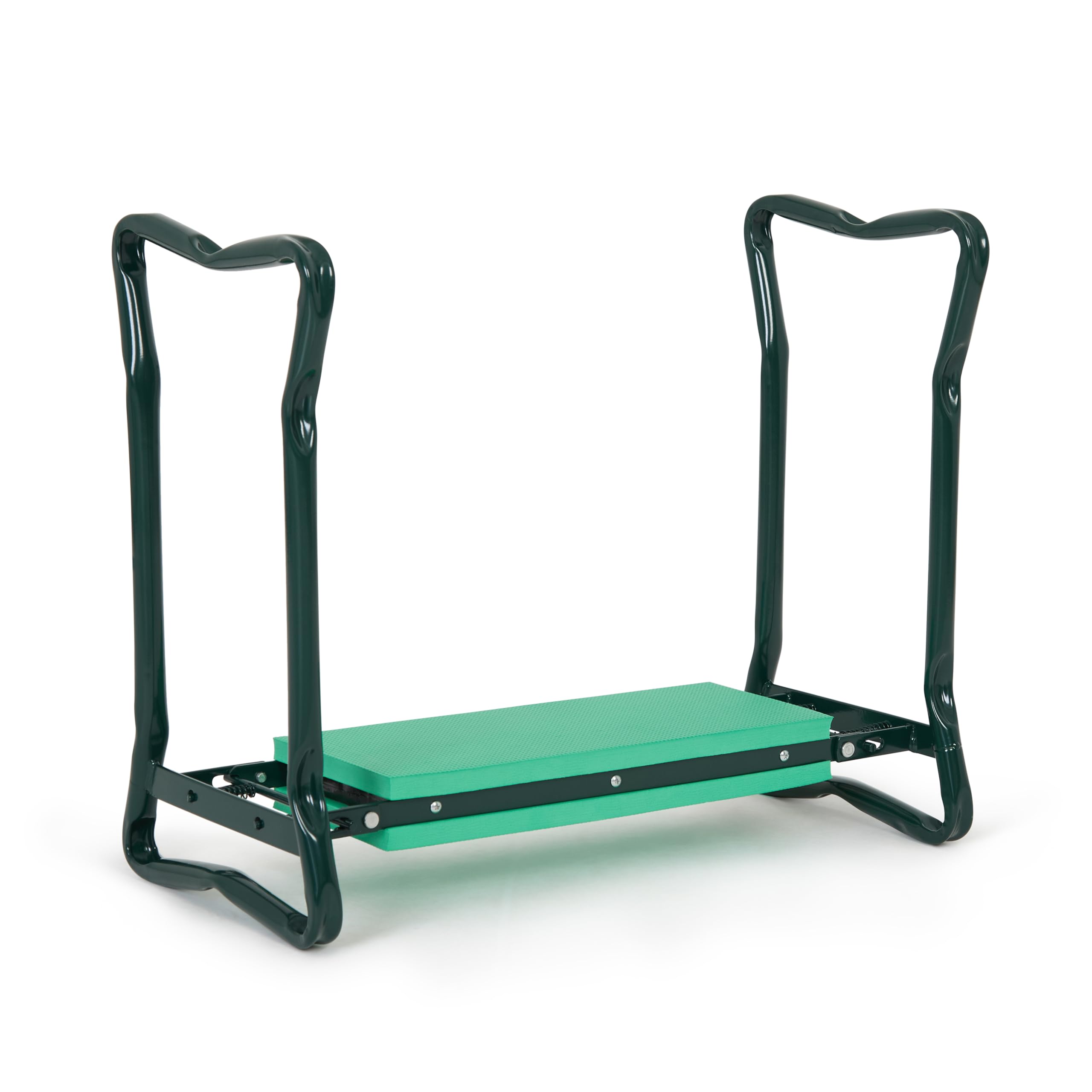 BACKYARD EXPRESSIONS Garden Kneeler & Seat green model front view