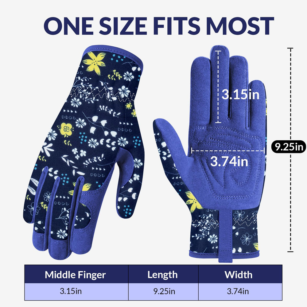 Baidast Gardening Gloves being used for planting flowers